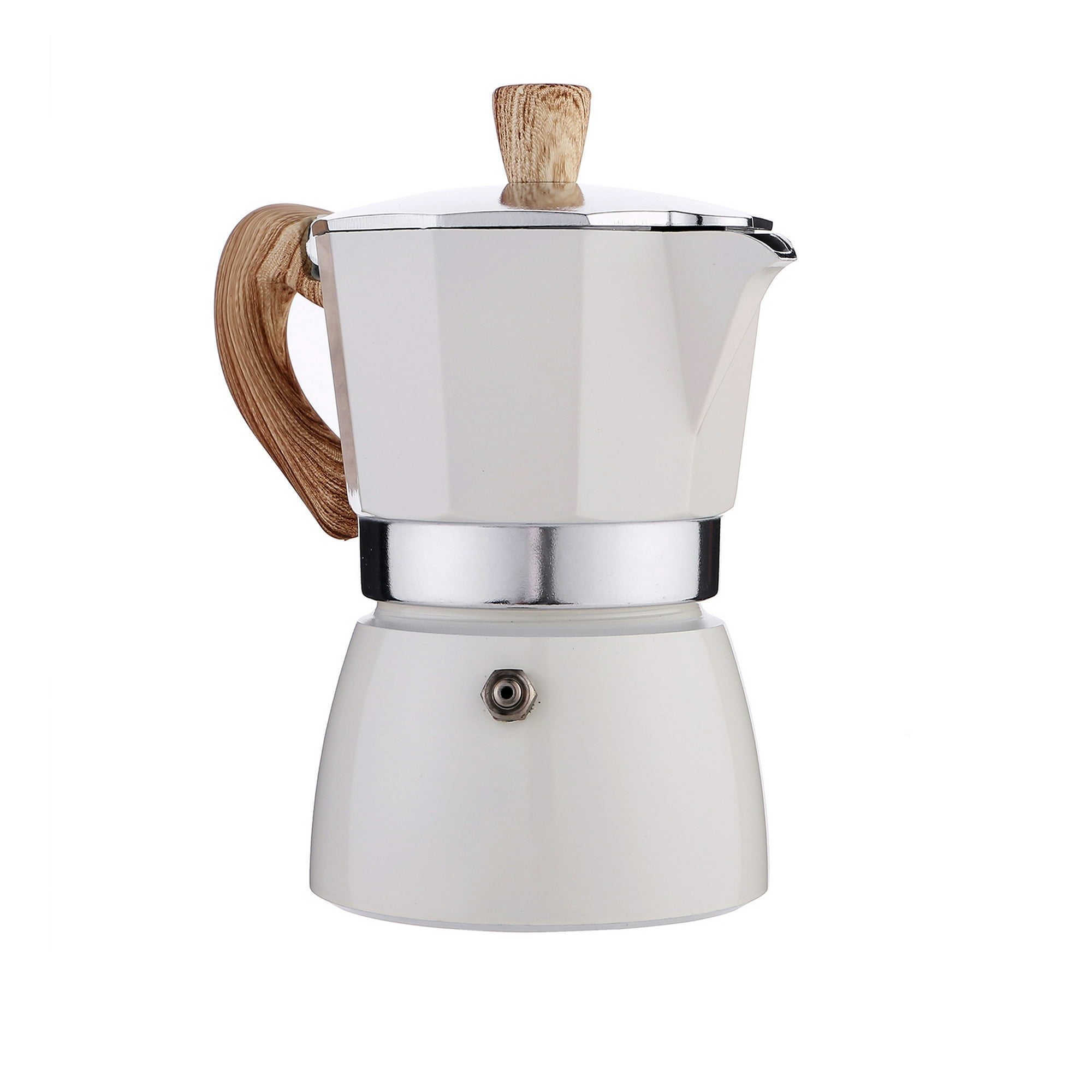 Máquina de café espresso clásica para un gran espresso fuerte con sabor,  cafetera Mocha de espresso aluminosa de estilo italiano, cafetera cubana y  greca