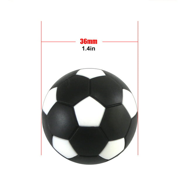 Bolas de Futbolín de 36mm, Pelotas de Fútbol de Mesa Multicolores,  Recambios de Accesorios para Juego de Mesa de Futbolín, Paquete de 10 Uds  Moyic AP006105-00