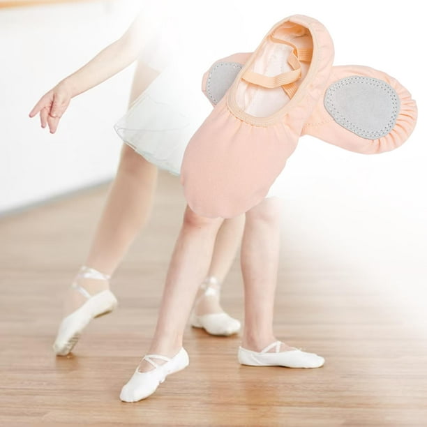 Zapatillas De Ballet Para Niños Baile De Lona