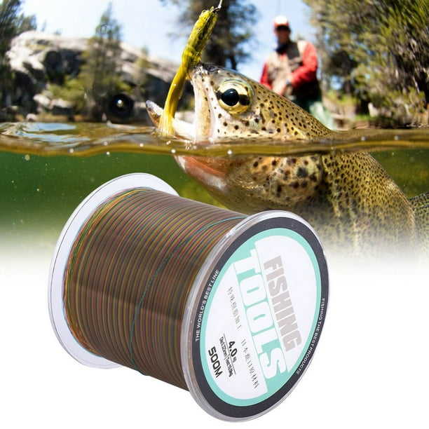 Comprar Línea de pesca de fluorocarbono de primera calidad, resistente a  impactos, resistente al desgaste, accesorios de línea de pesca de nailon  Flexible Extra largo