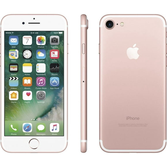 smartphone iphone 7 32gb rosa desbloqueado apple reacondicionado
