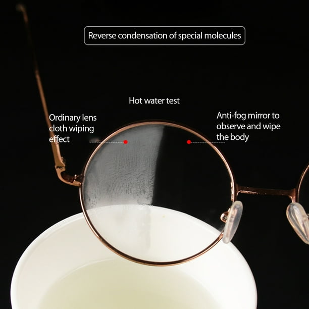 Toallitas antiniebla para gafas : : Salud y Cuidado Personal