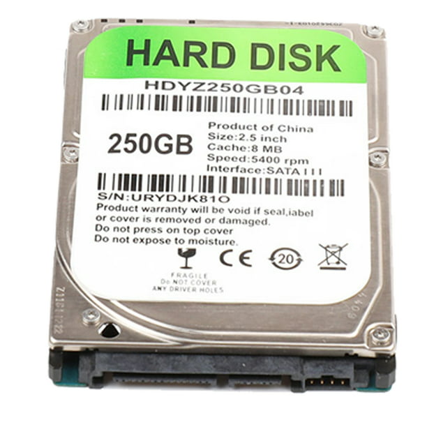 Disco duro interno para computadora portátil SATA III de 2,5 pulgadas 80GB 120GB 250GB 320GB 5 FLhrweasw El nuevo | Walmart en línea