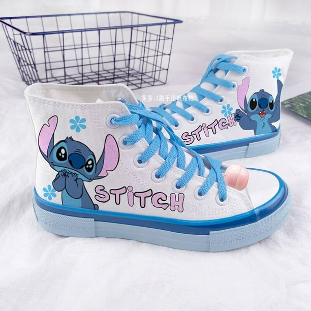 Disney Zapatillas de Stitch, Unisex niños