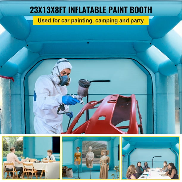 cabina de pulverización portátil para ventas/cabina de pintura retráctil