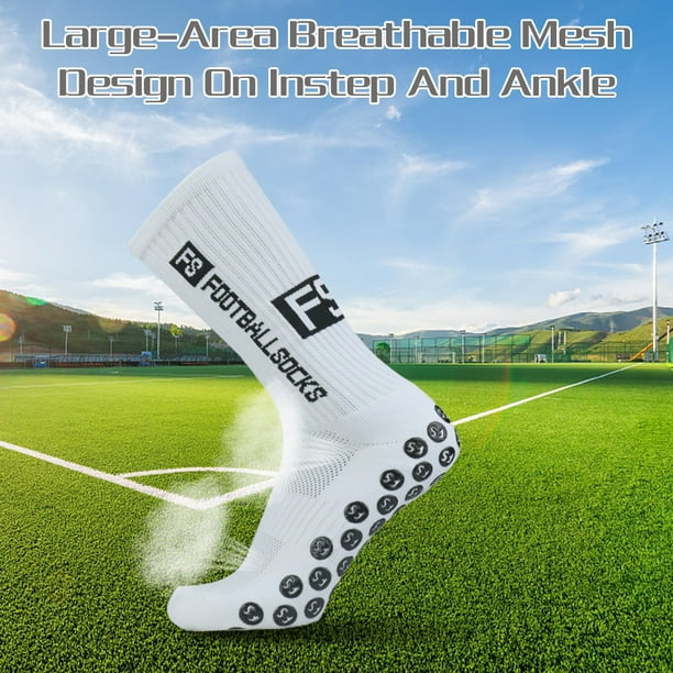 Comprar Calcetines de fútbol largos para niños con amortiguación de carrera Calcetines  deportivos de calcetín de fútbol antideslizante