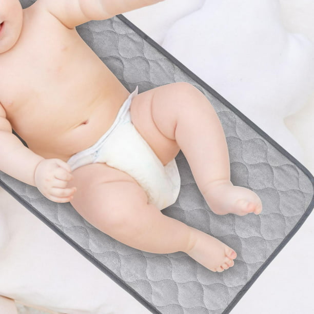 Bambo - Cambiador para bebé, tapete cambiador desechable ecológico, extra  suave para mayor comodidad, tapete cambiador desechable ultra absorbente