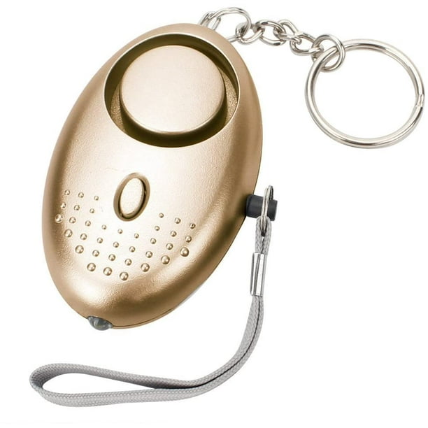 Alarma personal, alarma personal, llavero con alarma de pánico, alarma de  seguridad con luz LED para Adepaton LN-2244-2
