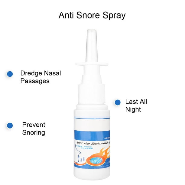  Stop antisnore anti ronquidos SNORE Drop Solution Spray: asonor  : Salud y Hogar