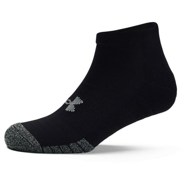 Under Armour - Calcetines HeatGear Hombres (Negro, Gris Acero) Under Armour  UTRW7754_blacksteelgrey