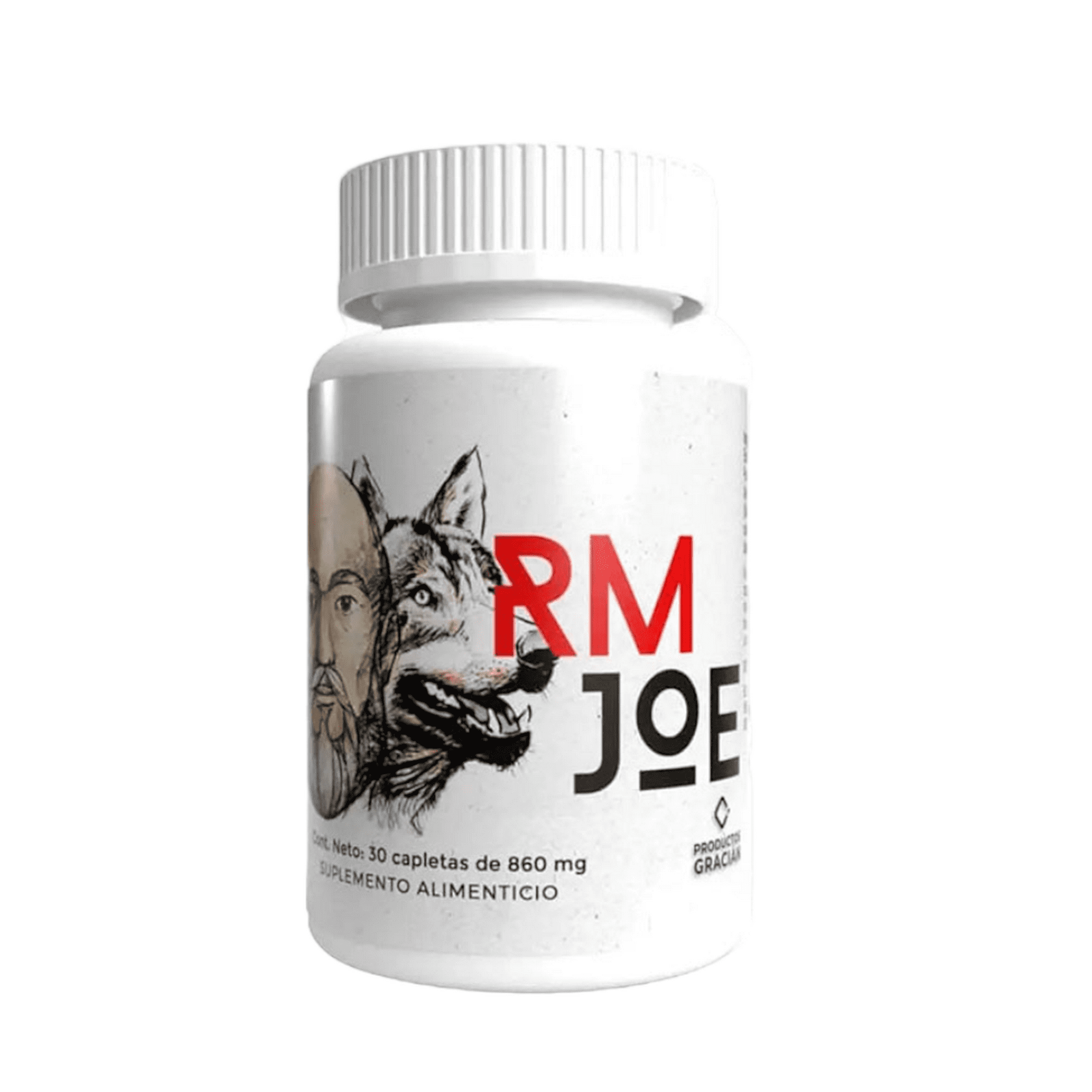 Rmjoe sauce blanco y cúrcuma 30 tabletas blanco