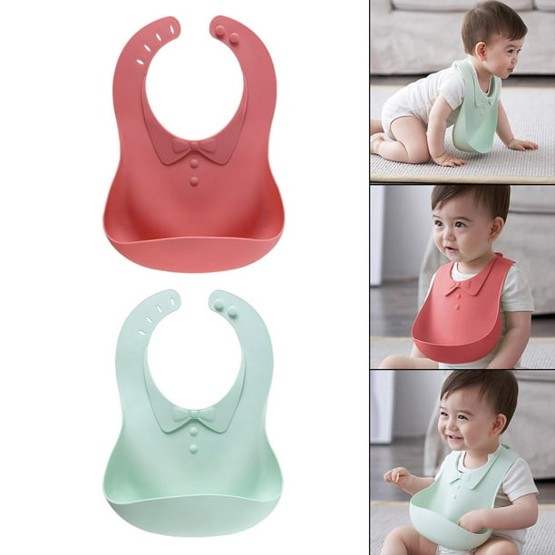 Market SV. Babero de silicona para bebés
