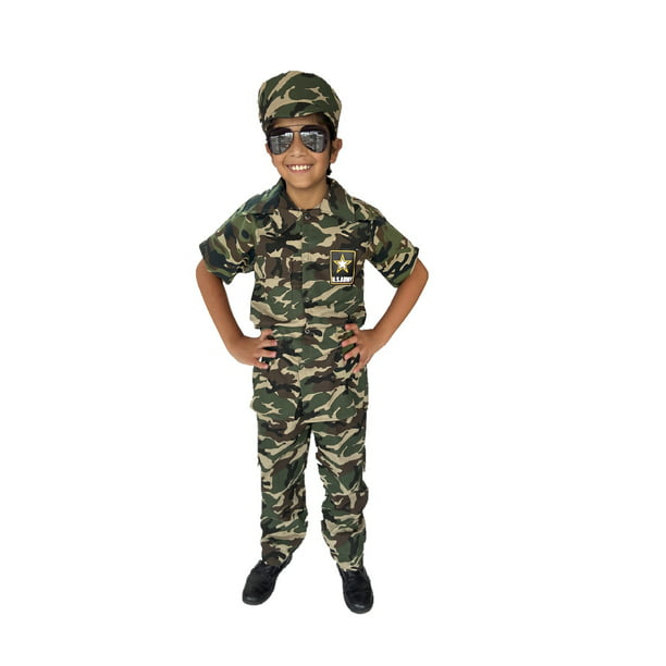Disfraz de Soldado T-8 Army Soldier Disfraces TuDi Piloto Ejercito Niños de  8 Años