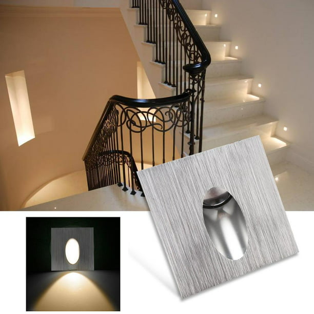 Lámparas para escaleras empotradas: principales ventajas y usos