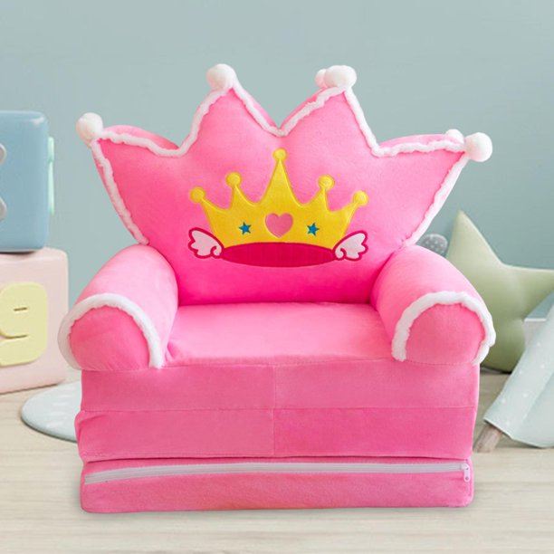 COSTWAY Sillón Infantil para Niños con Patrón Animado Sofá Individual para  Infantil de Espuma para Dormitorio