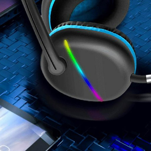 RGB sobre Auriculares Inalámbricos Bluetooth Bluetooth con Micrófono  Estéreo perfke