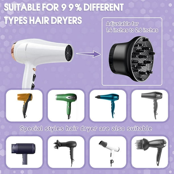 Difusor universal para secador de pelo, Difusor para secador de