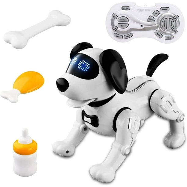 Robot Perro Mascotas electrónicas Cachorro Ladrido Soporte