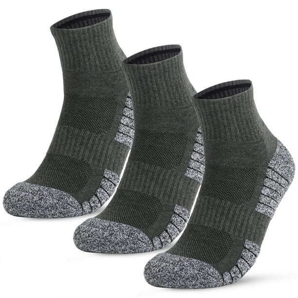 Calcetines 3 pares de calcetines de senderismo acolchados para hombre para  deportes al aire libre informales de algodón para senderismo senderismo y  caminar Maboto Calcetines