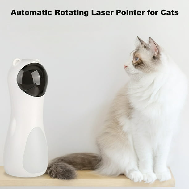 Juguete láser para gatos, puntero láser giratorio automático para gatos,  herramienta de per Abanopi Muñeca gato