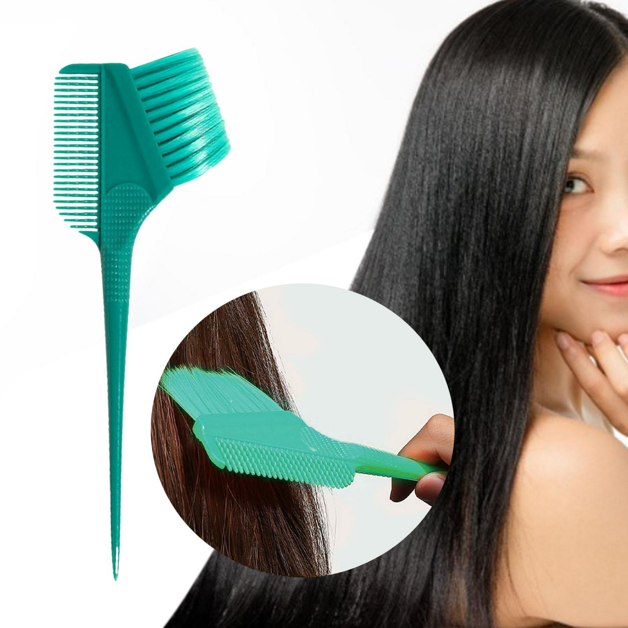 Brocha Tinte Pelo, 2 Piezas Cepillos para Teñir Cabello Herramienta de  Tinte de Pelo Pincel de Coloración Aplicador de Peluquería, Pinceles de  Tinte