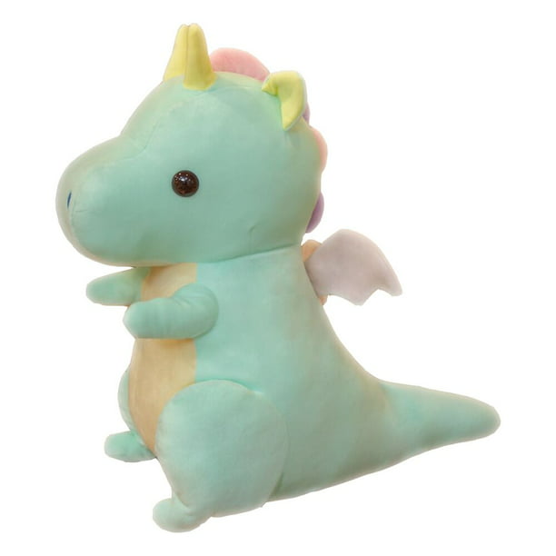 Juguetes de peluche de dinosaurio, lindos juguetes de peluche de dinosaurio  con cuerno de unicornios, peluches de dinosaurio suaves, regalos de