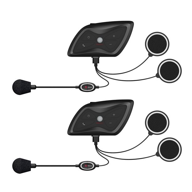 Intercomunicadores para casco de motocicleta WAYXIN 1PC 1200m BT  Auriculares Interfono inalámbrico WAYXIN Intercomunicadores de casco