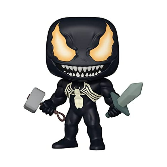 figura de vinilo funko venom glow in the dark exclusiva de la tienda