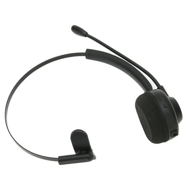 Conjunto auriculares-micrófono para PC y oficina, estéreo, negro