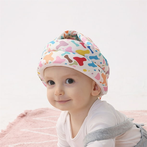 Bebé niño sombreros casco de seguridad protector de cabeza niños cabeza  suave gorras protectoras Zulema Casco de seguridad para niños