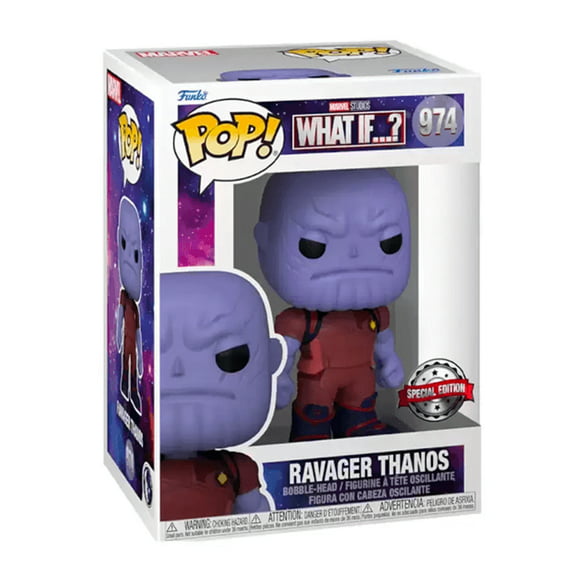 pop ravager thanos 974 special edition funko marvel what if