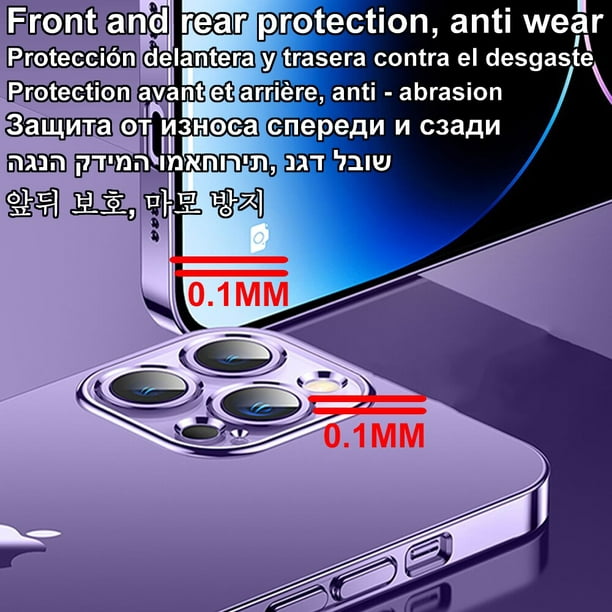 Carcasa Transparente Galvanizada Para Xiaomi Mi 11 Lite 5G NE