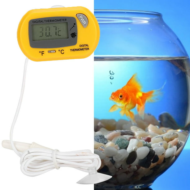 Digital Aquarium Thermometer, Water Thermometer Controller, Fashionable  Simple Shape Fish Tank For A ANGGREK Otros