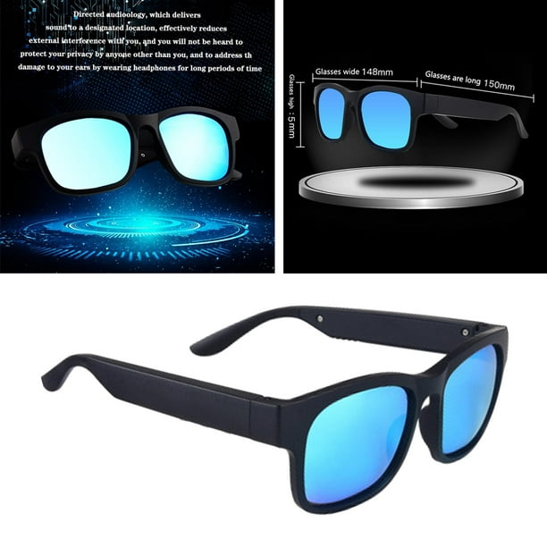 Gafas de sol inteligentes Bluetooth impermeables, Gafas Bluetooth 4 Smart