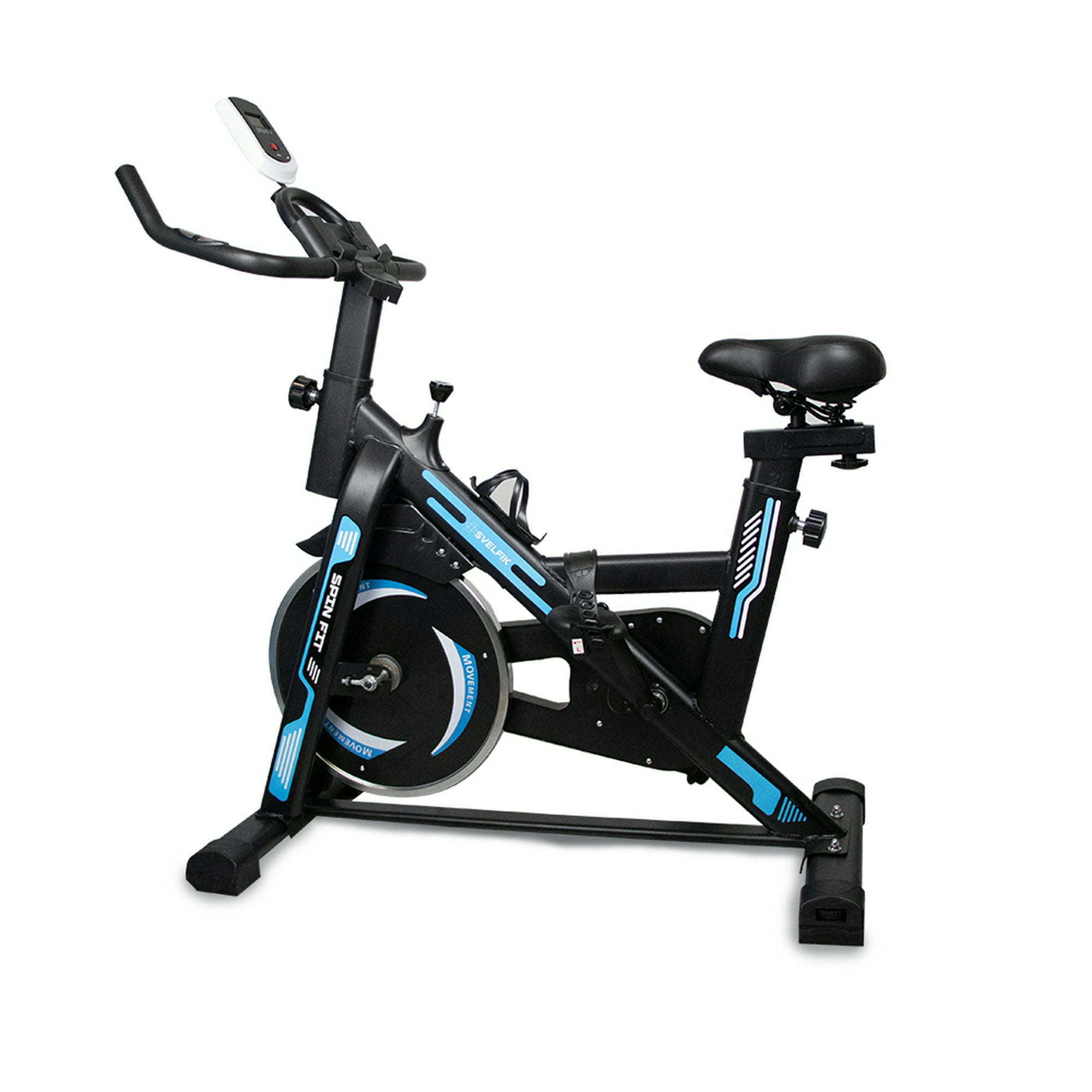 Bicicleta Spinning 8 kg Bicicleta Fija Estatica Indoor Bici Estacionaria  Cardio Bici Ajustable Fitness Monitor Electrónico con 7 Funciones XTREME  LIFE (Azul) : : Deportes y Aire Libre