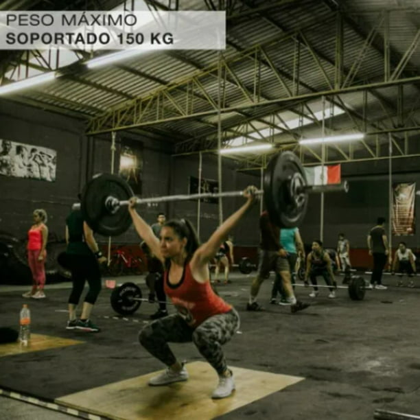 Barra Recta Cromada Gimnasio, Fitness, Para Pesas 1.20 metros