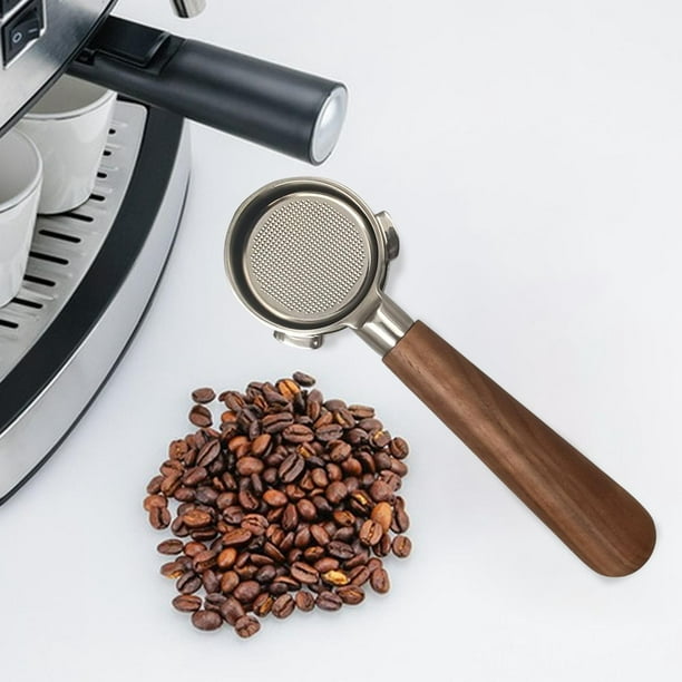 CAPFEI Portafiltro sin fondo de 51 mm 3 orejas compatible con la máquina  Mr.Coffee Espresso y Capuchino/Casabrews serie 3700 y CM5418, con cesta de  filtro de vaso de acero inoxidable de doble