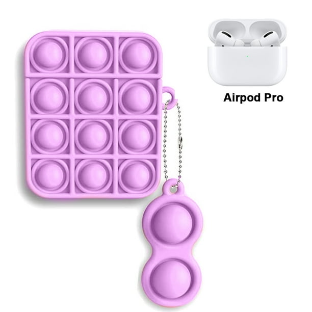Funda para Auriculares Inalámbricos silicona con Pop-It compatible con  Airpods Pro