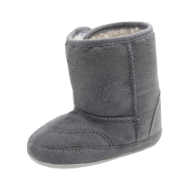 Bebé niña niño invierno cálido botas de botines niño recién zapatos de cuna- 12-18 Sunnimix Zapatos prewalker para cuna | Bodega en línea