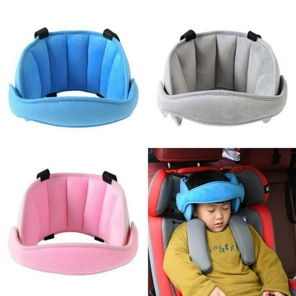 1 soporte para la cabeza del bebé para el asiento del coche, soporte para  la cabeza del asiento del coche para el reposacabezas de la correa de la  cabeza del niño, asiento