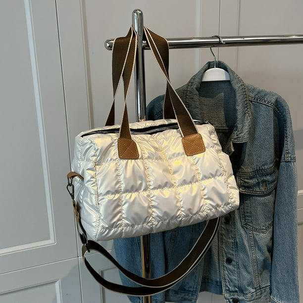 FRCOLOR 1 bolso de mano con forro de bolsillo, bolsos de moda para mujer,  bolsas de viaje para maleta, bolsa de almacenamiento de cosméticos, bolsa  de