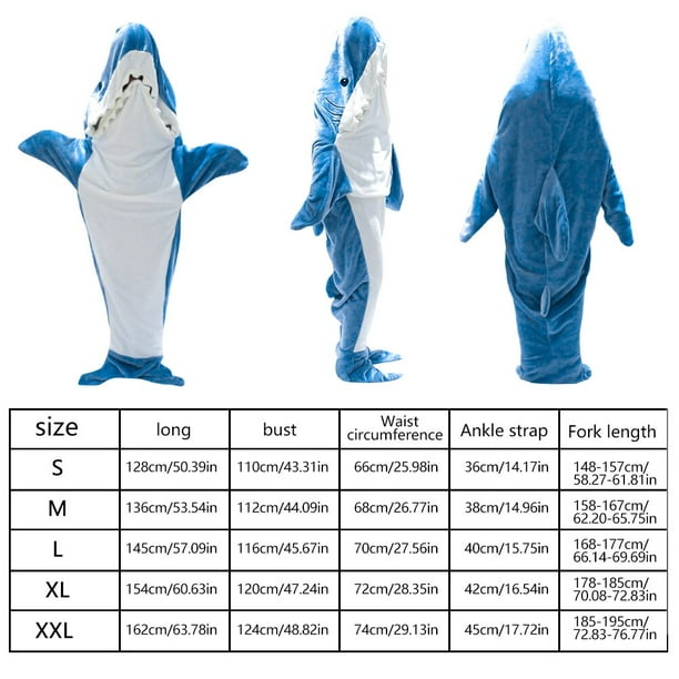 Pijama de tiburón de dibujos animados para niños y padres, traje