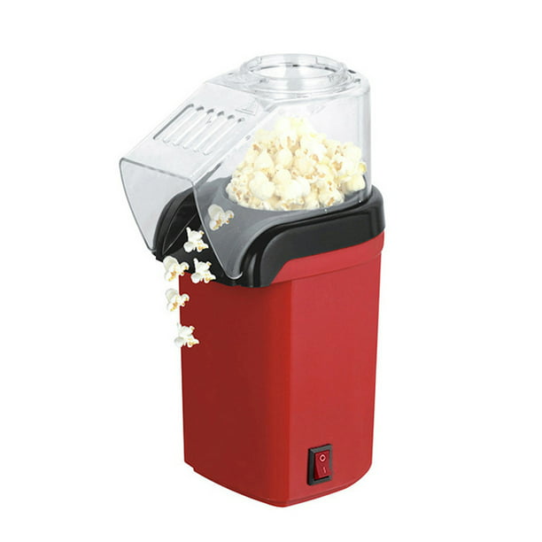 Pequeña máquina portátil de palomitas de maíz de aire caliente, 95% de tasa  de palomitas de maíz, 3 minutos rápido, máquina de palomitas de maíz baja
