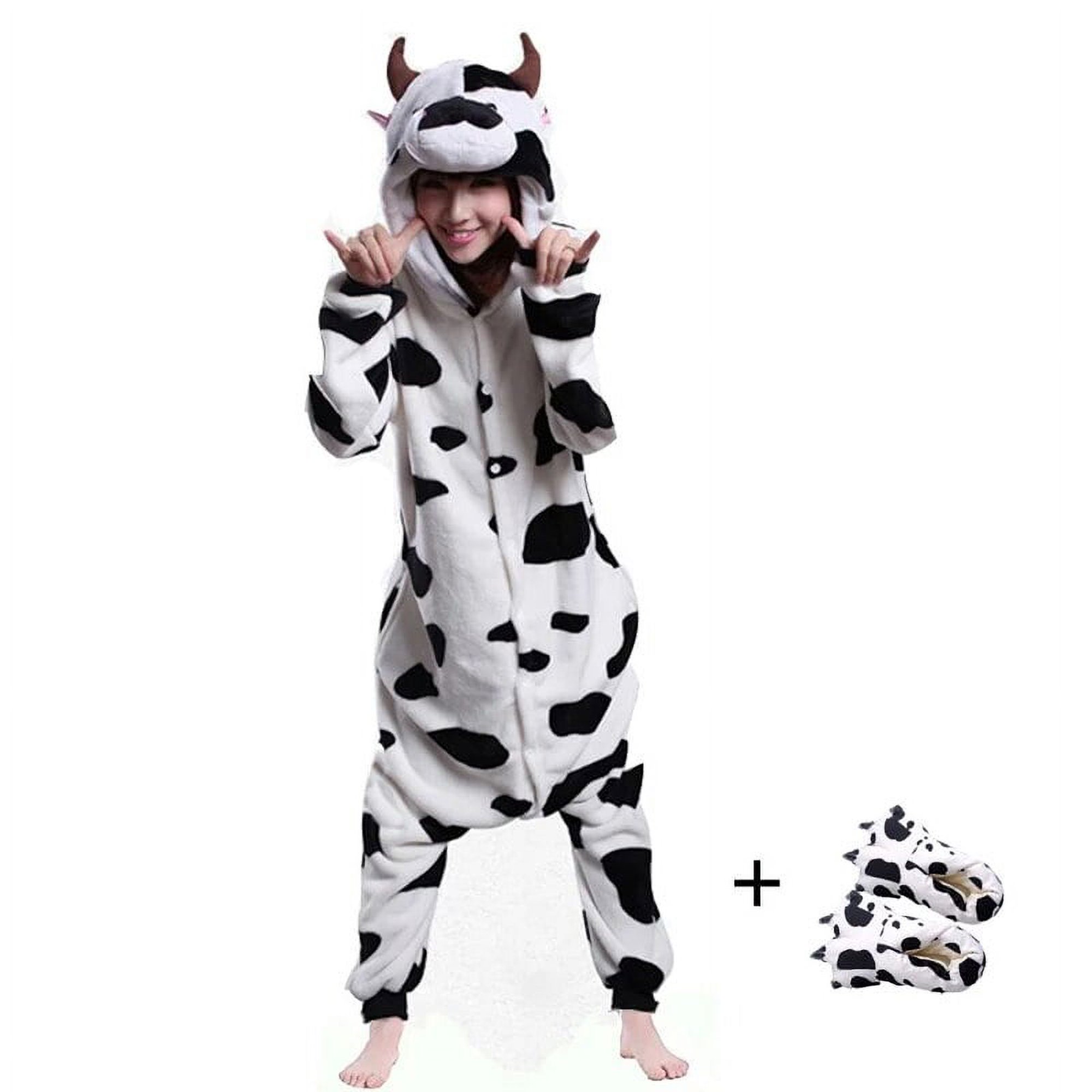 Pijama De Vaca Para Bebé, Disfraz De Cosplay, Talla 7