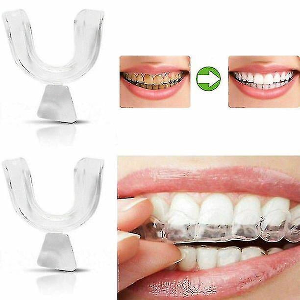 12 Uds. Protector bucal de silicona dientes Clenng pulido herramienta  Dental para dormir-wtake