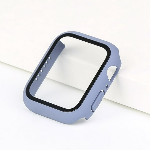 vidrio  cubierta para apple watch case 76se54321 iwatch 42mm 38mm vidrio templado parachoques para apple watch 44mm 40mm 45mm 41mm tan jianjun unisex