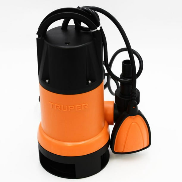 Bomba sumergible plástica para agua sucia 1-1/2 HP, Truper