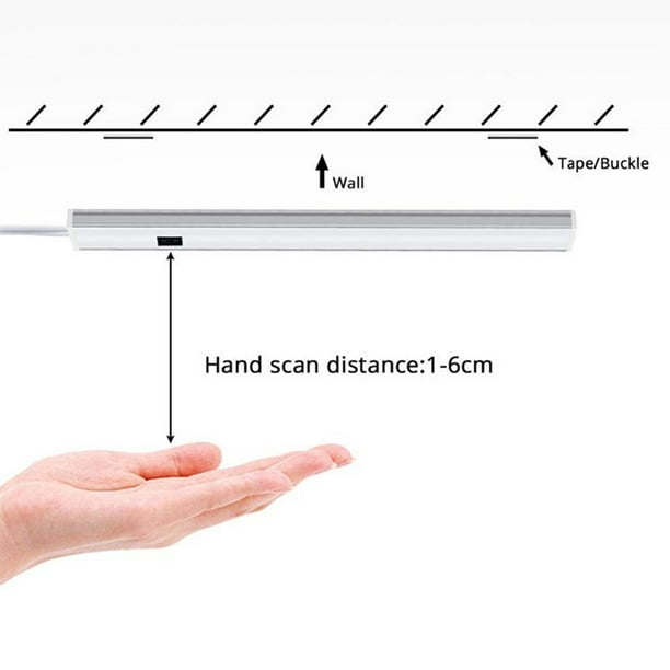 LED armario luz de la noche Bar Sensor de movimiento para la cocina del  50cm blanco cálido Zulema luz del sensor de movimiento