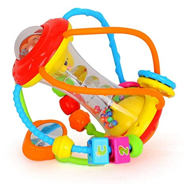 Juguetes para bebés de 6 a 12 meses Juguetes para bebés de 0 a 6 meses,  sonajeros para bebés, pelota de actividades, juguetes para bebés, agitador