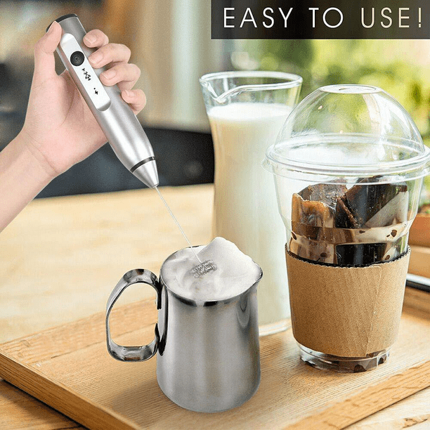 Espumador de leche eléctrico Batidoras de café para la cocina